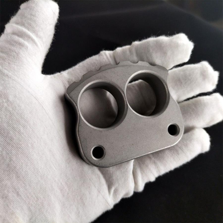 Portable Steel Knuckle Duster for Self-Defense and Everyday Carry Use