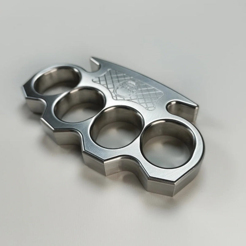 Solid Steel Knuckle Duster Tactical Emergency Defense Equipment