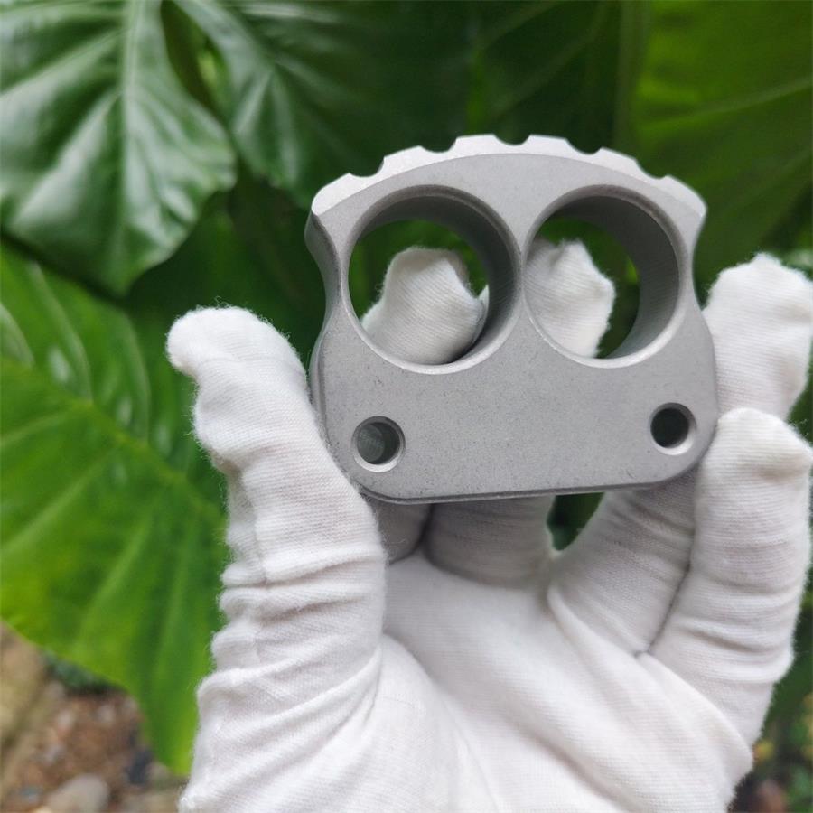 Portable Steel Knuckle Duster for Self-Defense and Everyday Carry Use