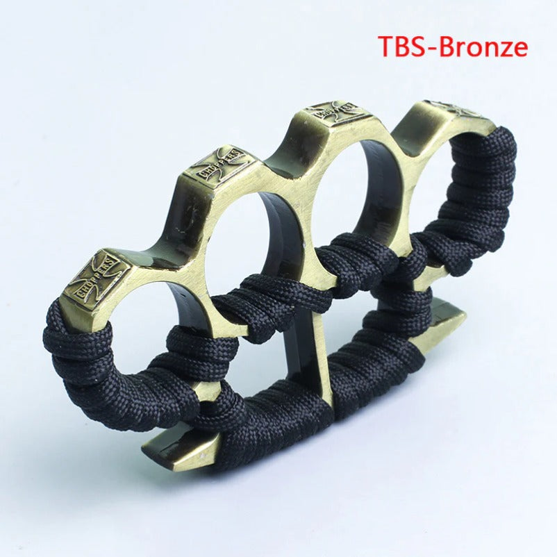 ColorGuard Tactical Brass Knuckle Duster and Window Breaker Tool