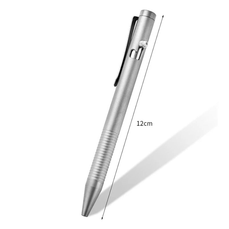 Titanium Tactical Pen with Bolt Function Multifunctional Tool for Daily Use