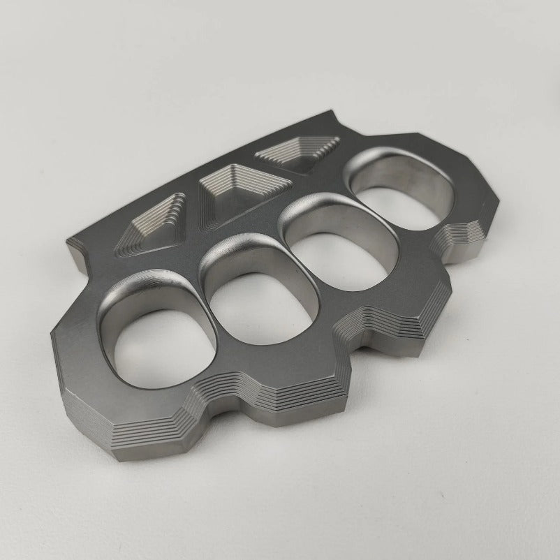 Self-Defense EDC Gear Solid Integrated Steel Knuckle Duster