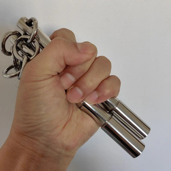 Solid Steel Mini Stick Designed for Self-Defense Applications