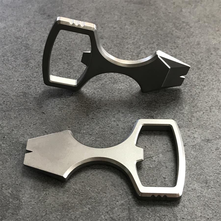 Emergency Glass Breaking Tool Portable EDC Crowbar Bottle Opener