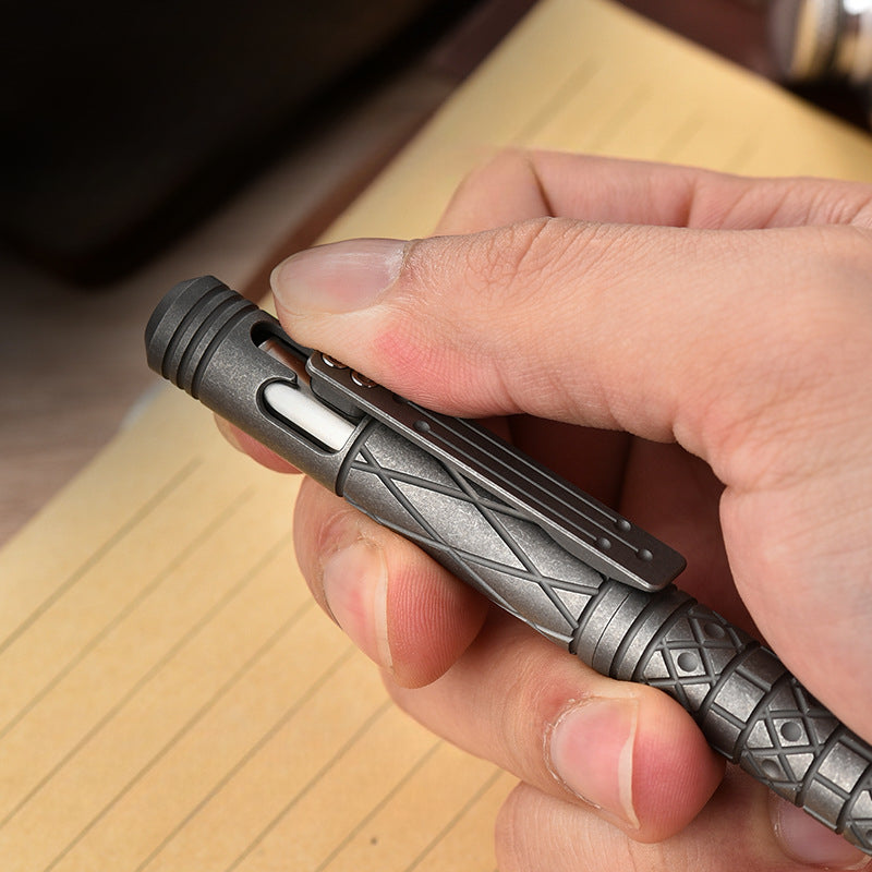Titan Hinge Wedge Breaking Pen Designed for Women