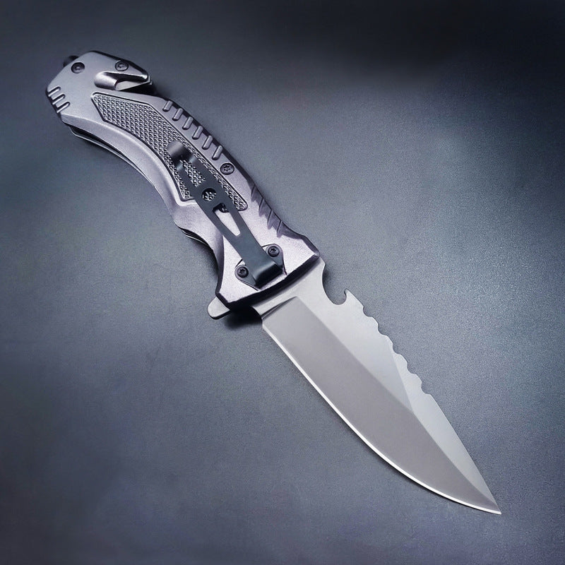 Portable Folding Knife with Window Breaking Function for EDC