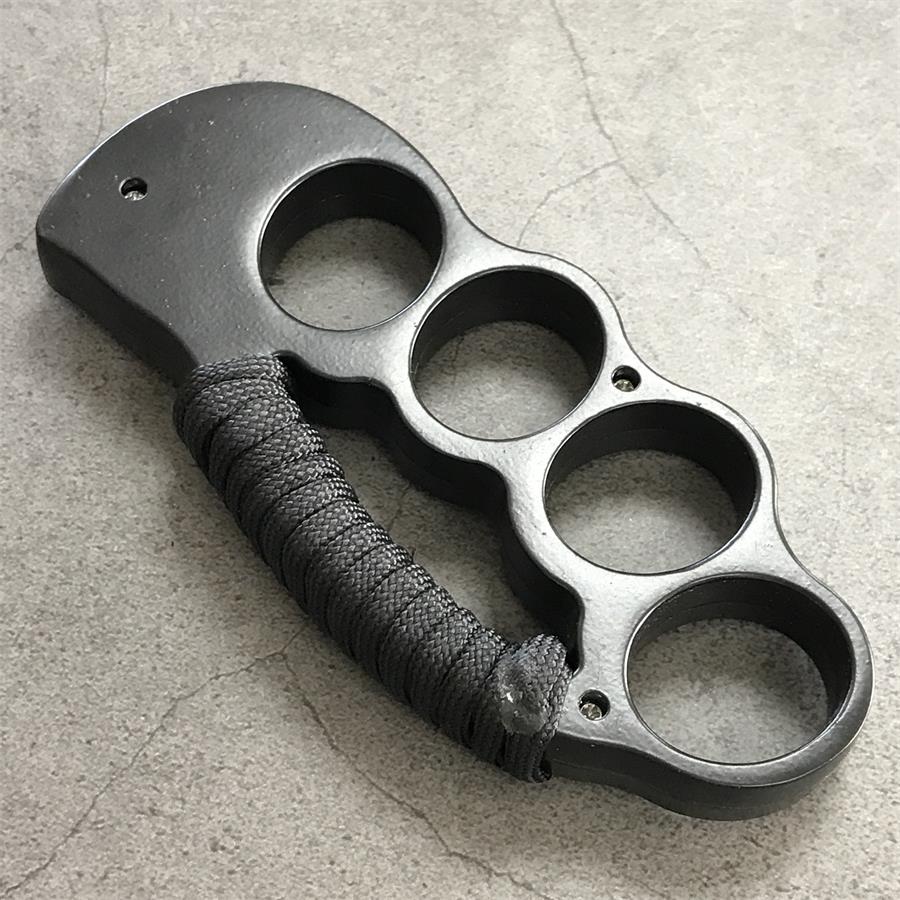 EDC Knuckle Duster Knife Set Multi-Purpose Self-Defense Tool