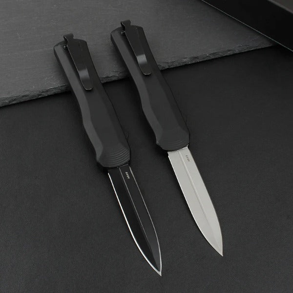 Zinc Aluminum Alloy Handle EDC Tool Tactical Knife for Outdoor Hunting