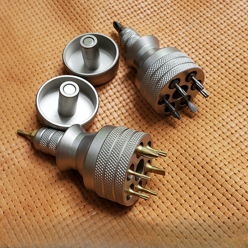 Titan PalmTech 802 Screwdriver Set with S2 6mm Bits for Precision Work