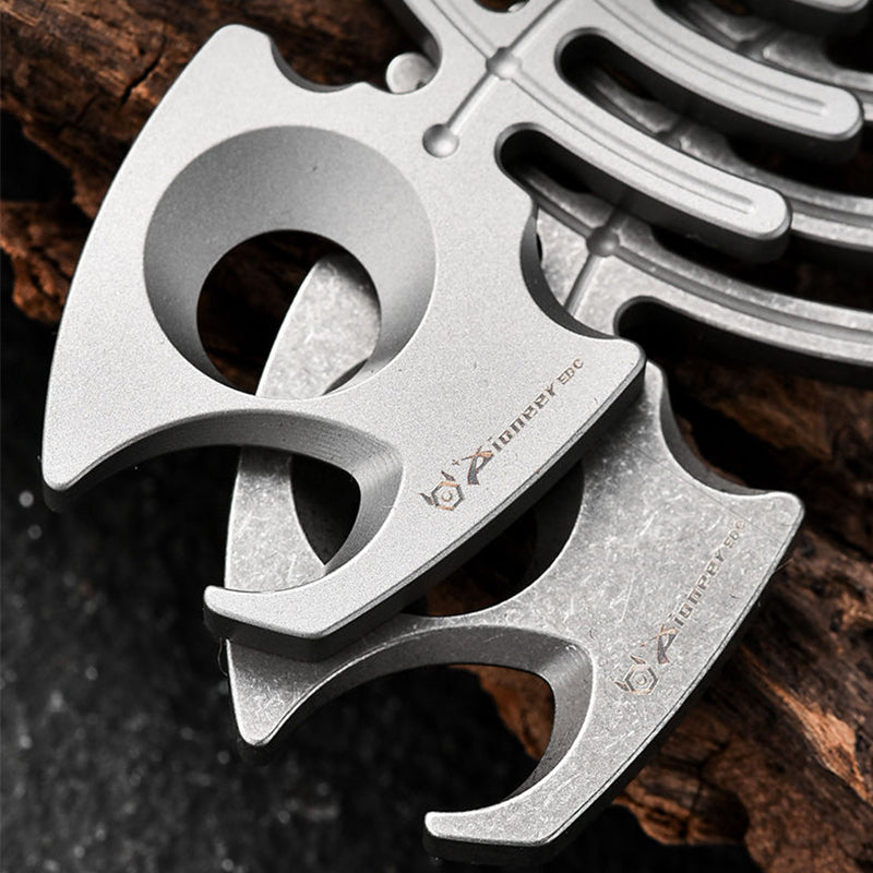 Titanium EDC Bottle Opener with Built-In Self-Defense Feature