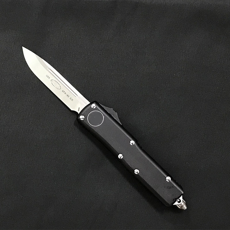 Aluminum Handle Survival Knife Tactical Outdoor Defense Camping Pocket Gear