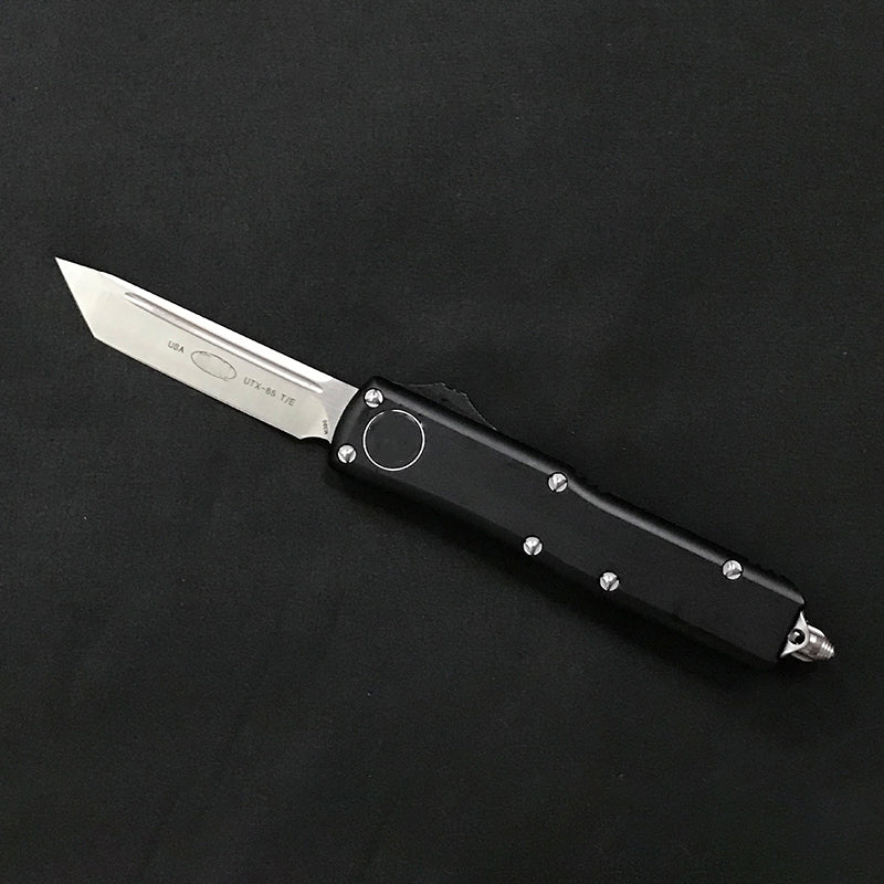Aluminum Handle Survival Knife Tactical Outdoor Defense Camping Pocket Gear
