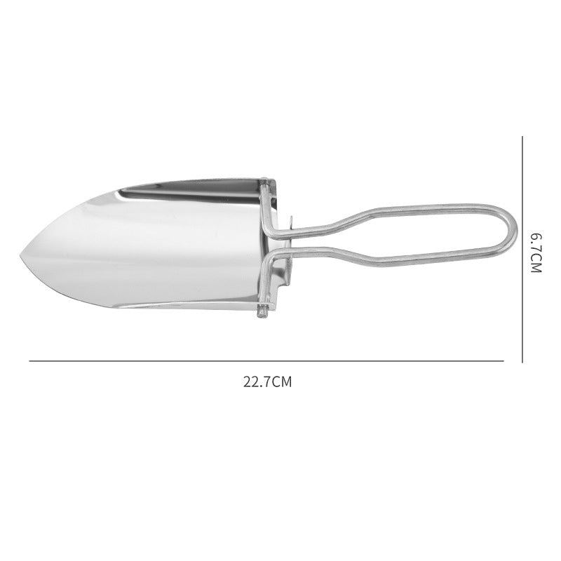 Flower Designed Folding Shovel for Fishing and Camping Adventures
