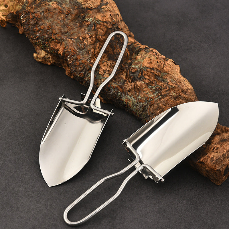 Flower Designed Folding Shovel for Fishing and Camping Adventures