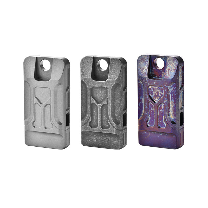 High-Volume Dual Chamber Titanium Whistle for Clear Sound
