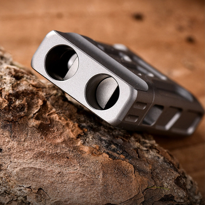 High-Volume Dual Chamber Titanium Whistle for Clear Sound