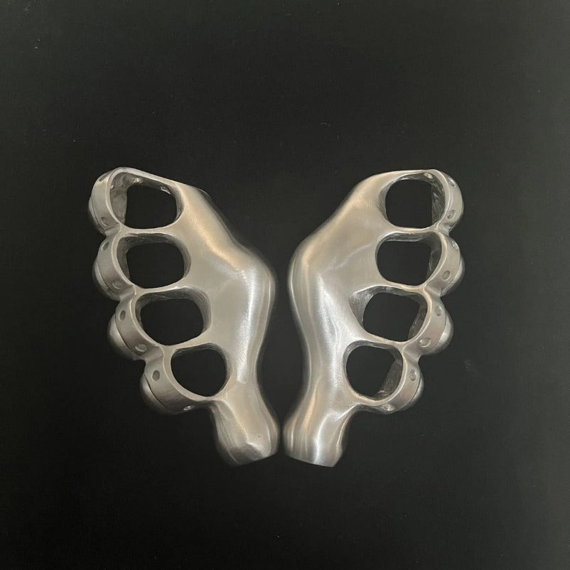 Steel Knuckle Duster for Left and Right Hand Self-Defense EDC Gear