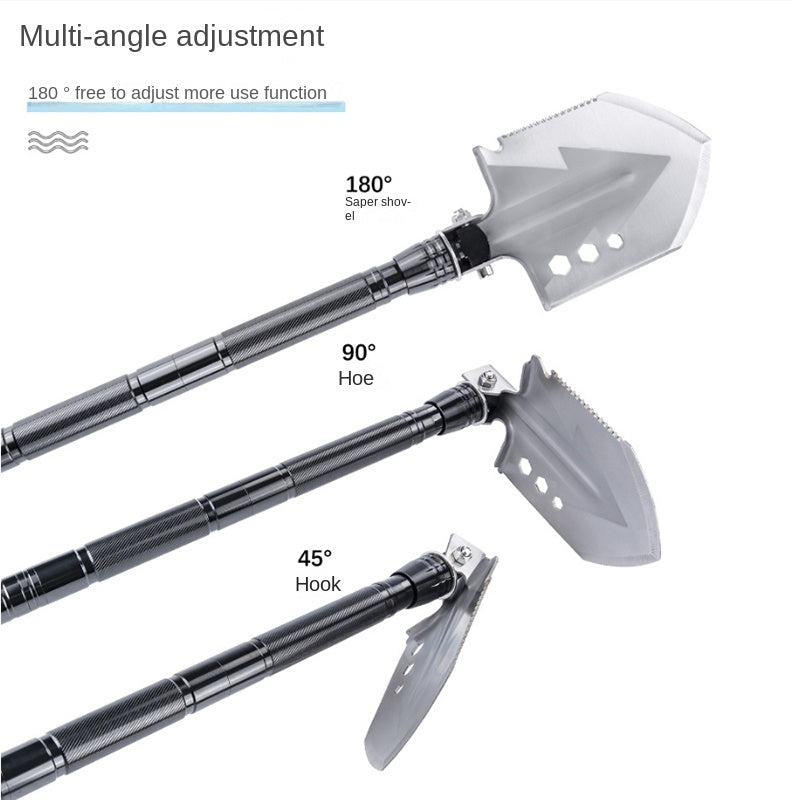 Survival Shovel Multifunctional Soldier Tool for Outdoor Adventures