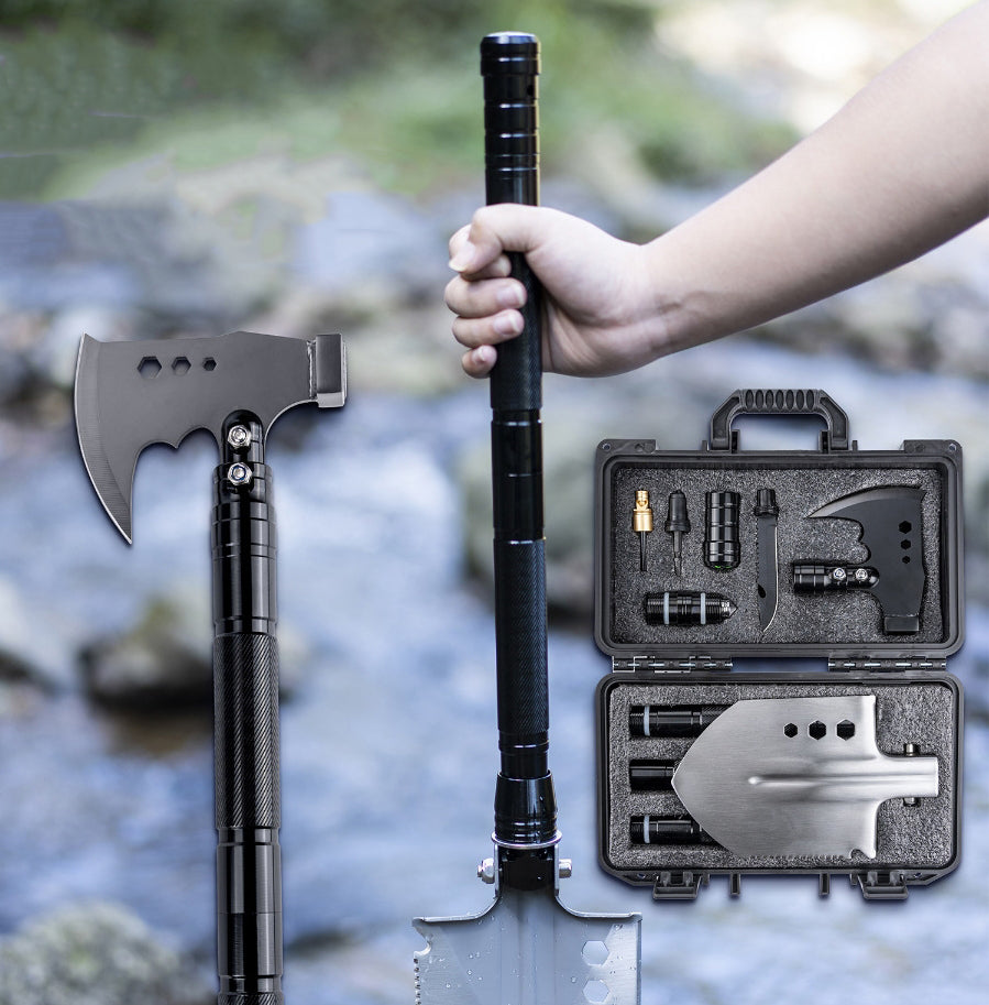 Survival Shovel Multifunctional Soldier Tool for Outdoor Adventures
