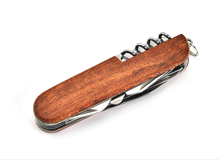 Folding Knife for Outdoor Defense with Built-in Multi-tool Capabilities