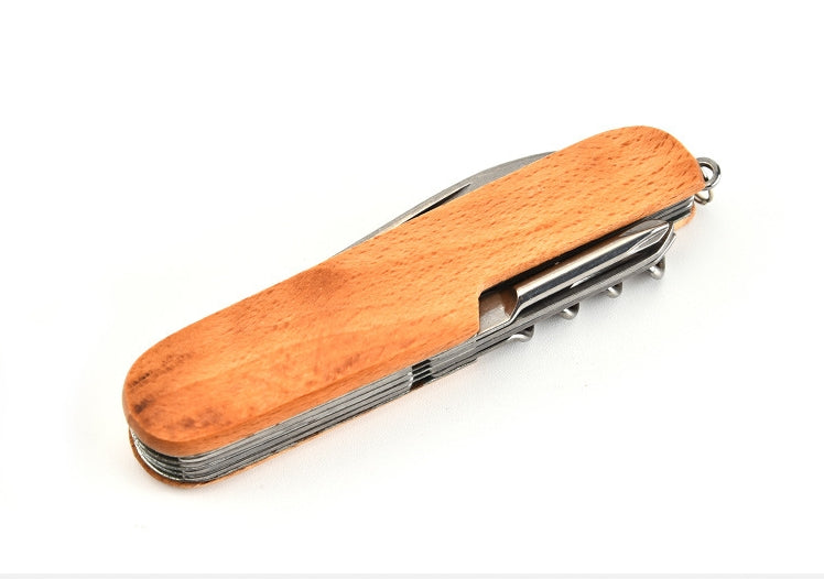 Folding Knife for Outdoor Defense with Built-in Multi-tool Capabilities