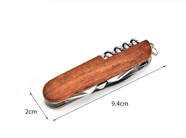Folding Knife for Outdoor Defense with Built-in Multi-tool Capabilities