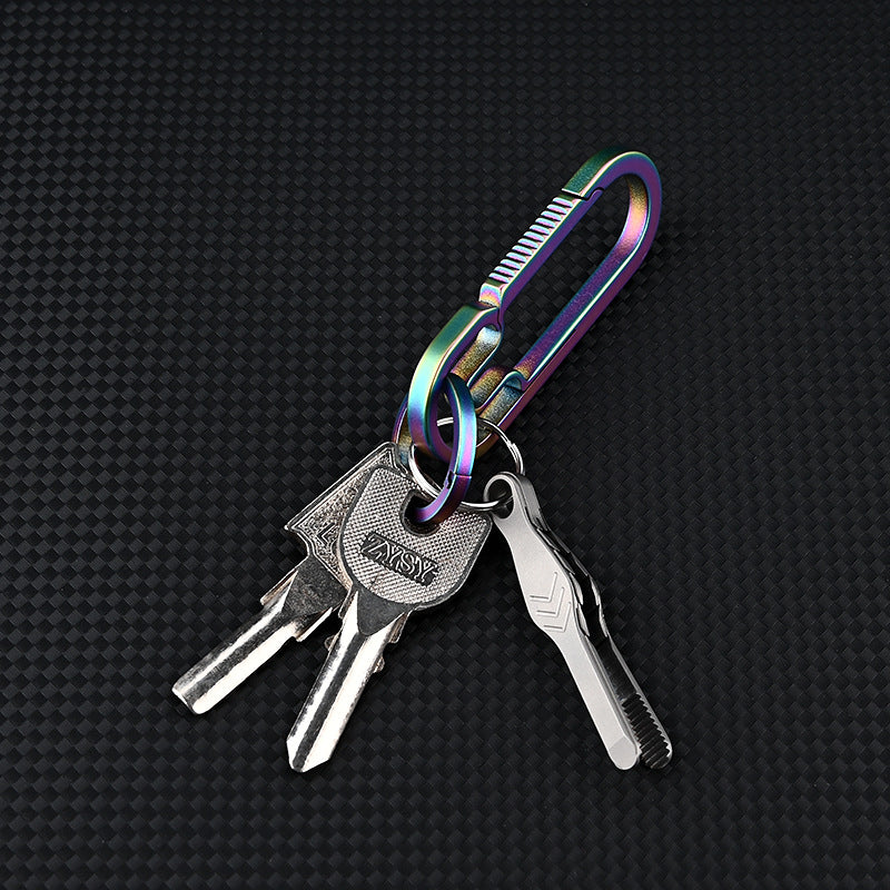 TC4 Titanium Compact Tweezer Keychain for Everyday Carry