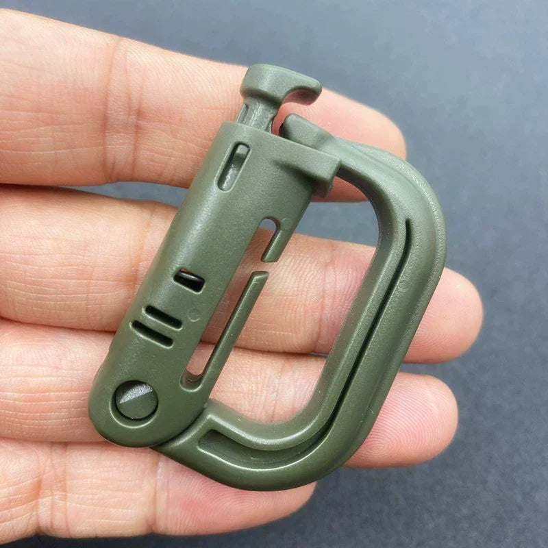 Adventure Gear D-Clip Tactical MOLLE Attachment for Outdoor Use
