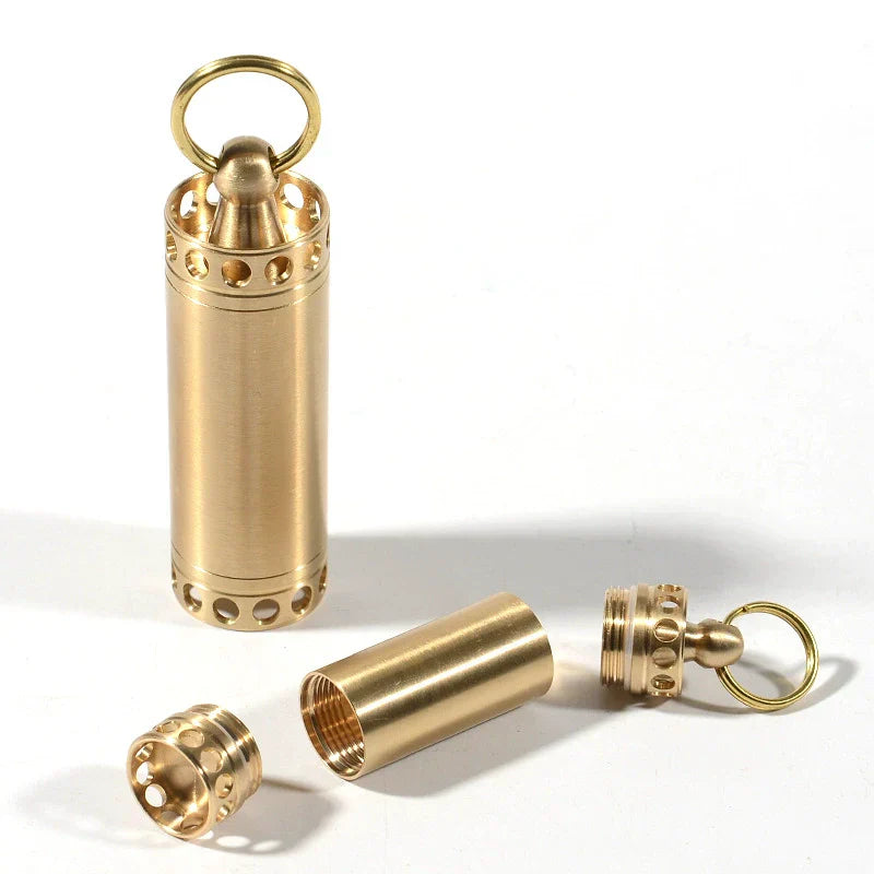 FieldMedix Copper Vault Portable EDC Pill Storage Case