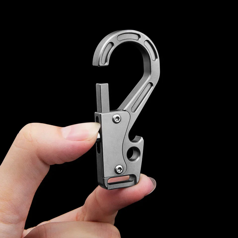 Keychain Multi-Tool with Durable Titanium Utility Loop