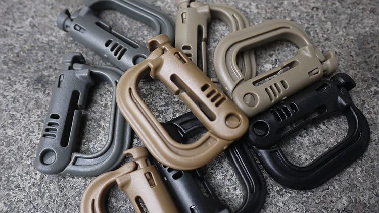 Adventure Gear D-Clip Tactical MOLLE Attachment for Outdoor Use
