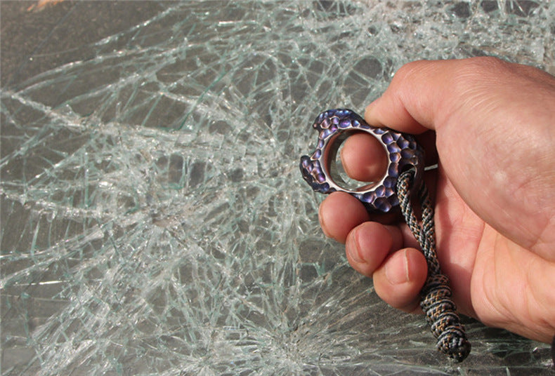 Titan Asteroid Knuckle Duster Multi-Function Tool for Emergency Rescue