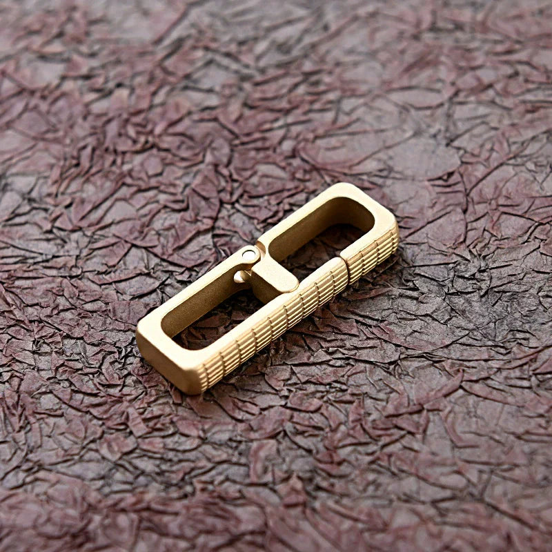 Quick Release Brass Key Holder