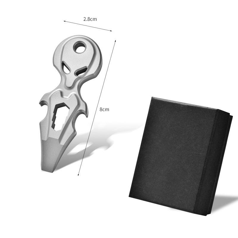 Titanium Alien Finger Knuckle Duster EDC Tool
