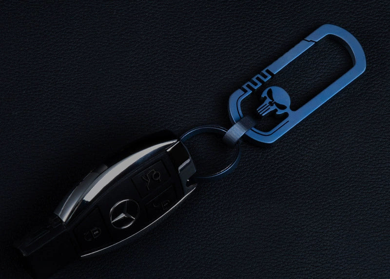 Titan Elegance Punisher Keychain for Stylish Carry