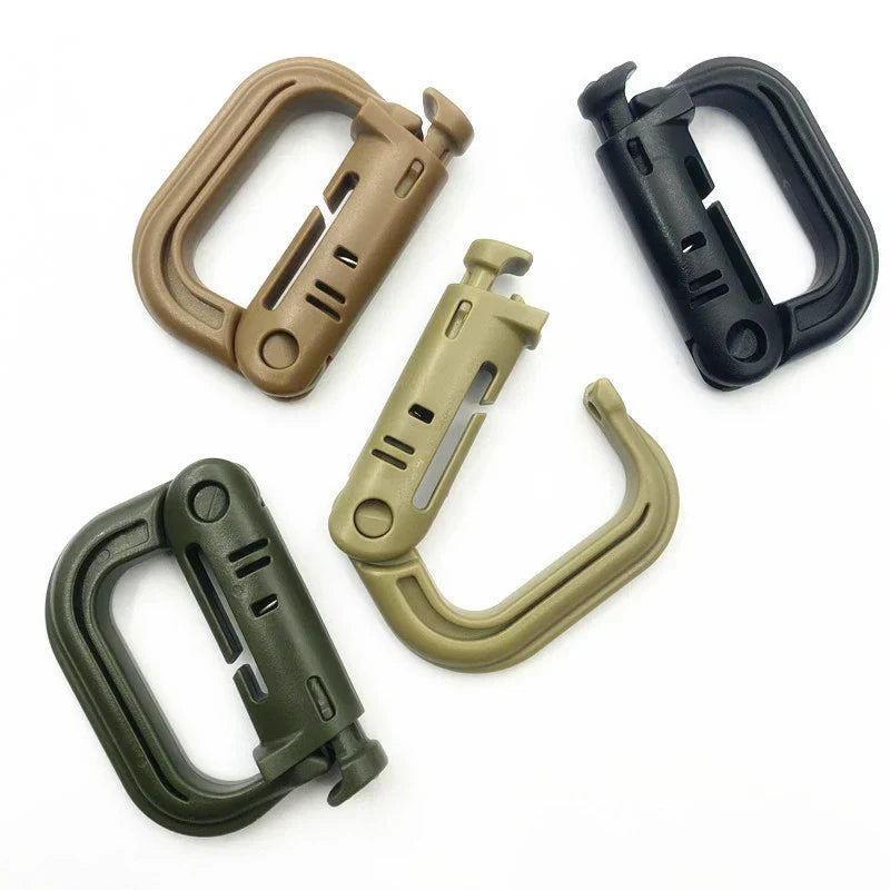 Adventure Gear D-Clip Tactical MOLLE Attachment for Outdoor Use