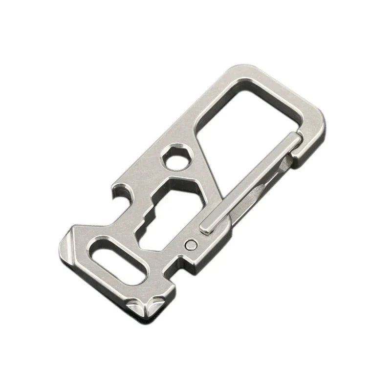 TC4 Titanium Utility Keychain Tool for Multi-Purpose Use
