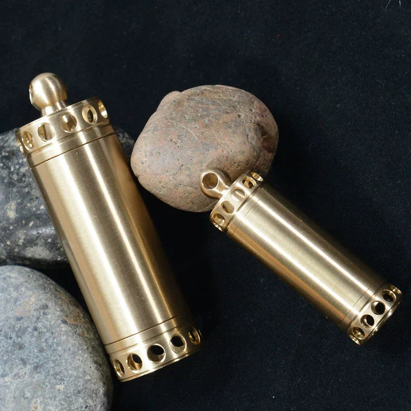 FieldMedix Copper Vault Portable EDC Pill Storage Case