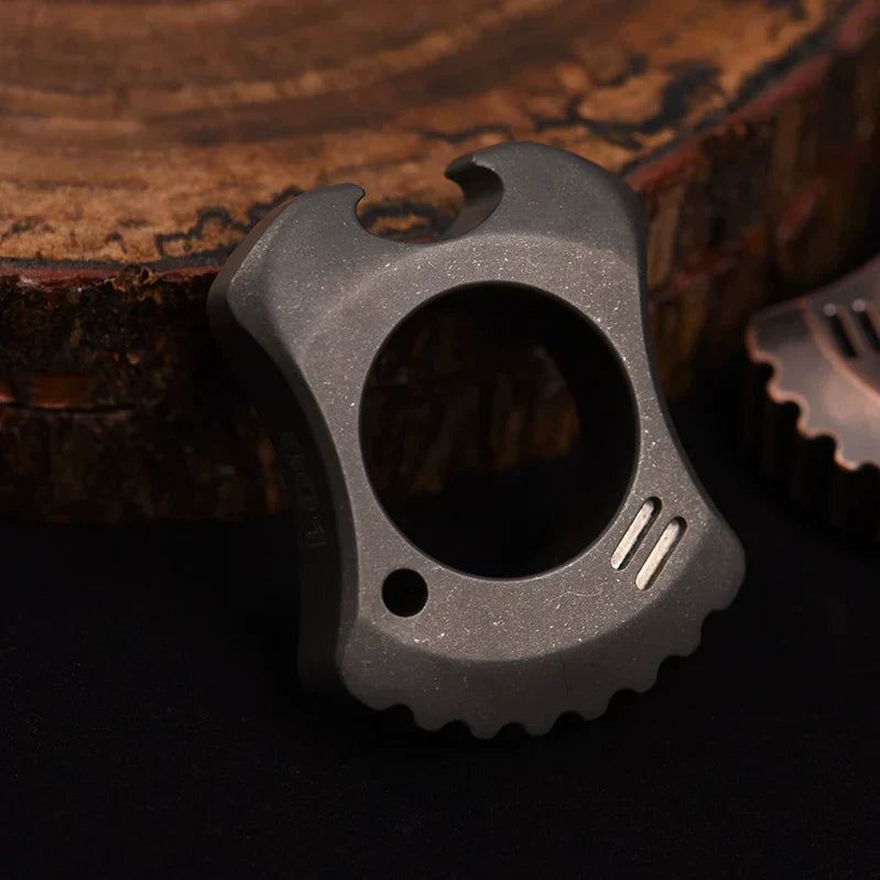 Titanium Purple Copper Knuckle Duster EDC