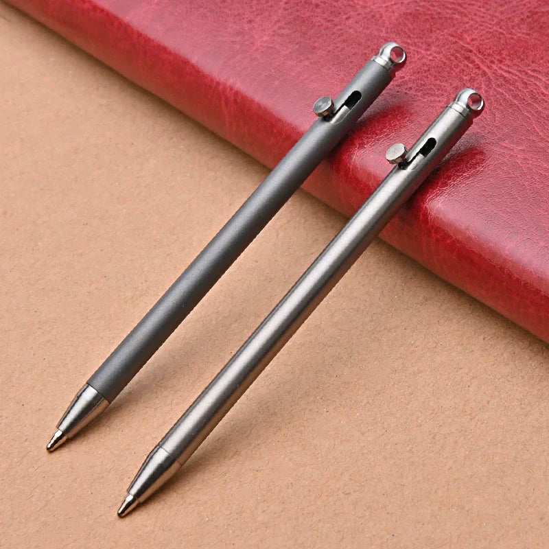Titan Scribe Mini Ballpoint Pen for EDC Keychain
