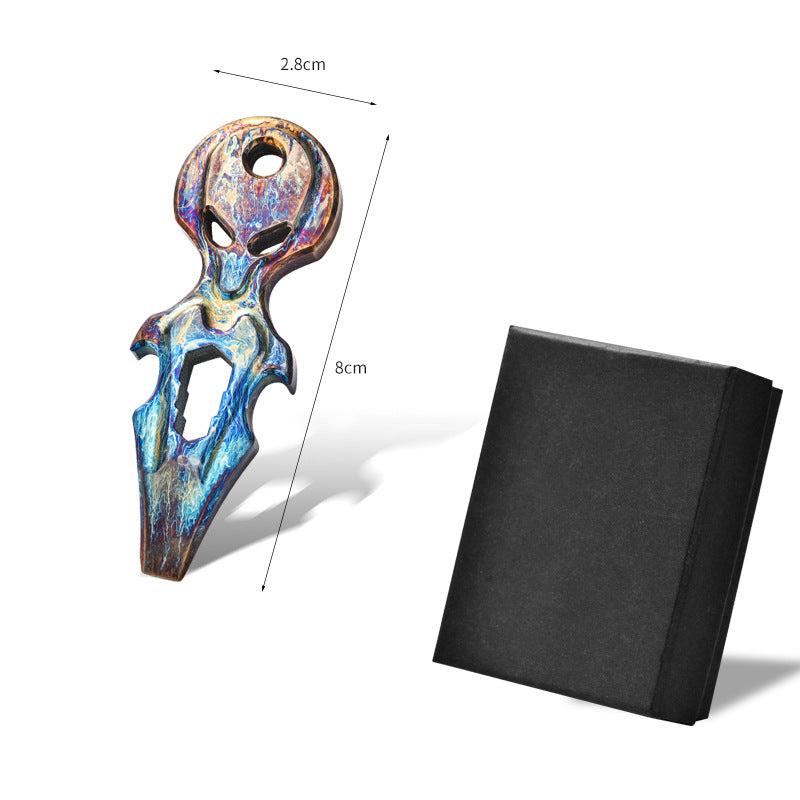 Titanium Alien Finger Knuckle Duster EDC Tool