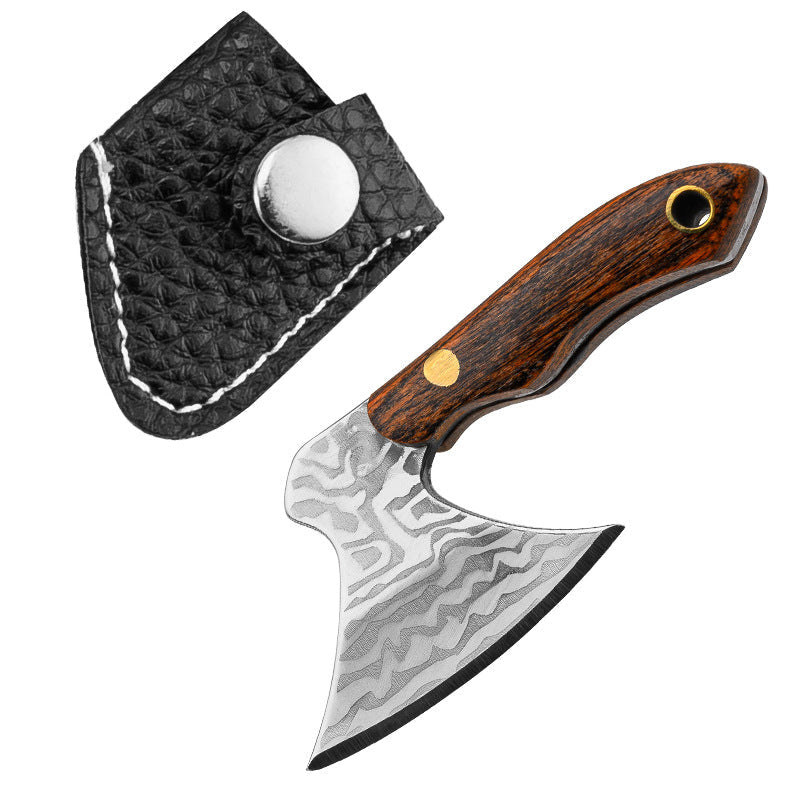 Miniature Axe Knife Keychain Charm for Easy Carry and Utility