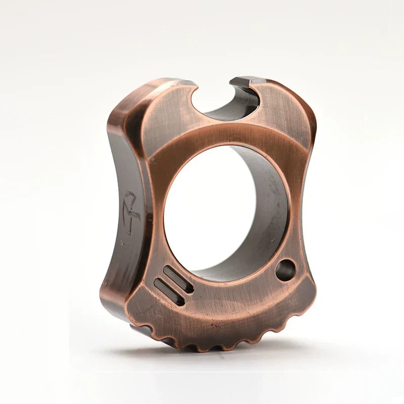 Titanium Purple Copper Knuckle Duster EDC