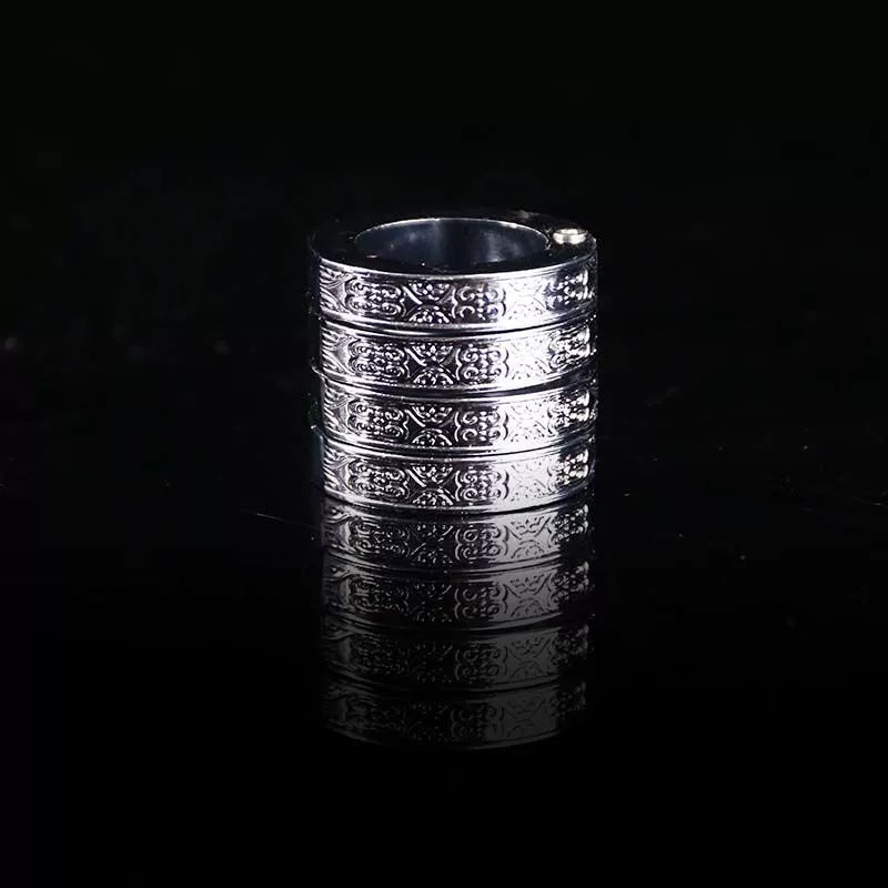 Foldable Zinc Alloy Knuckle Duster for Self Defense