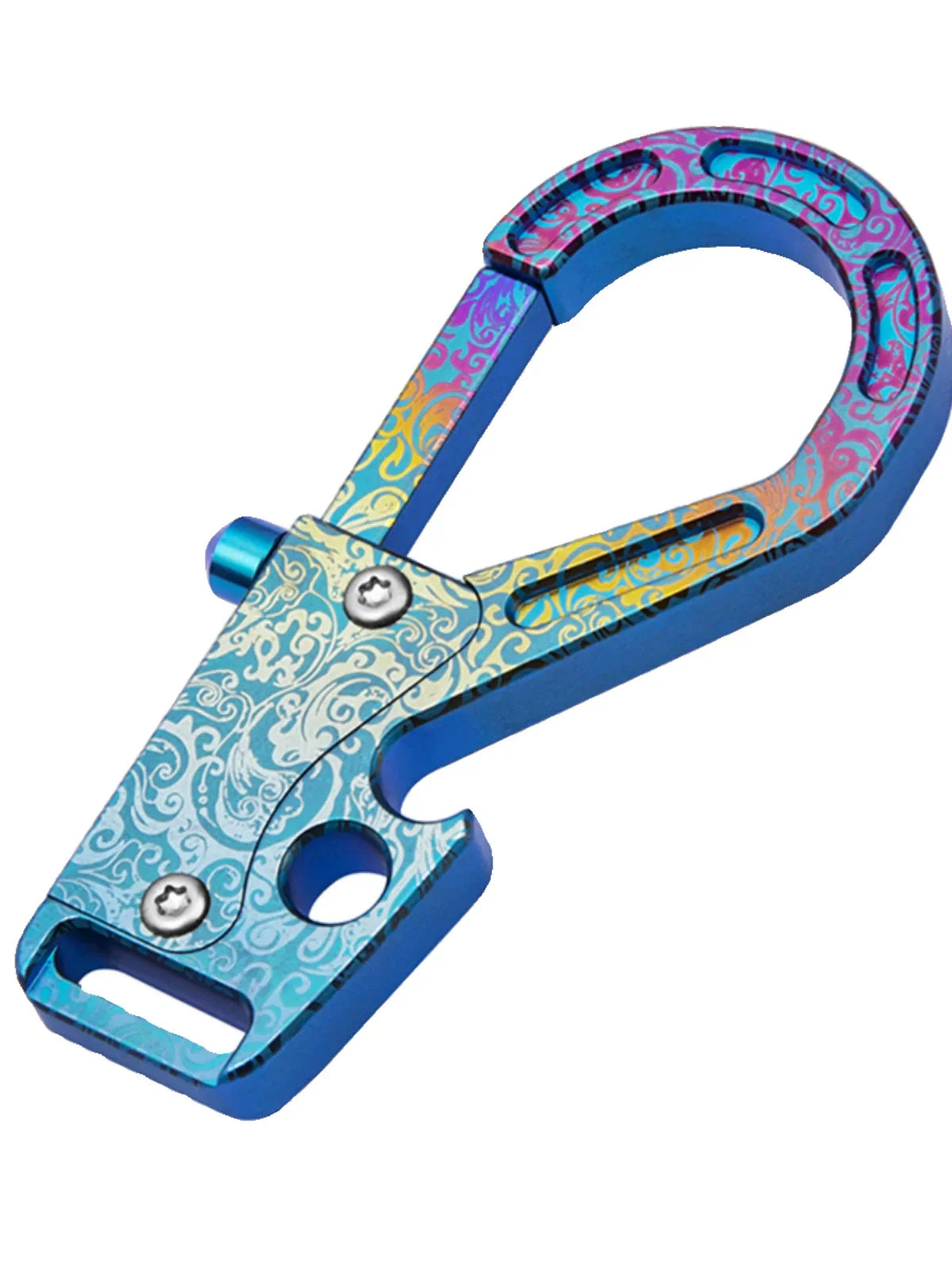 Keychain Multi-Tool with Durable Titanium Utility Loop