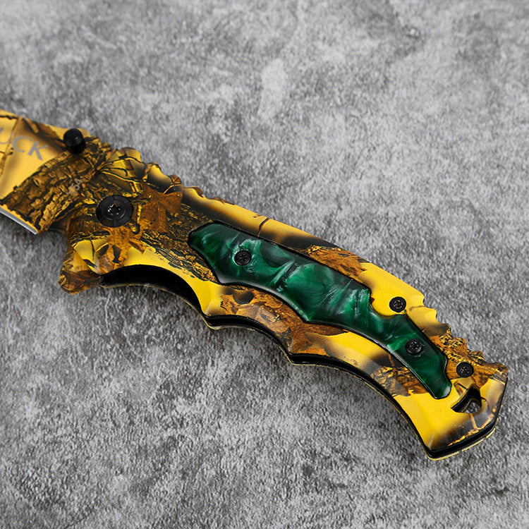 Multi-Purpose Titanium Pry Bar EDC Tool with Bottle Opener and Fidget Feature