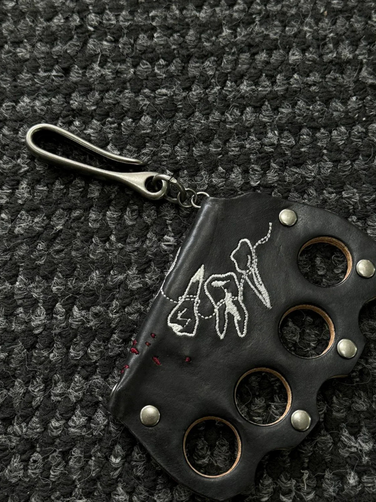 GumGuardian Leather Defense Knuckle Duster
