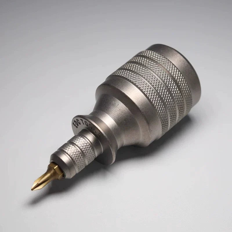 Titan PalmTech 802 Screwdriver Set with S2 6mm Bits for Precision Work