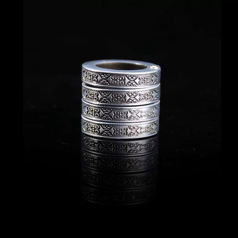 Foldable Zinc Alloy Knuckle Duster for Self Defense