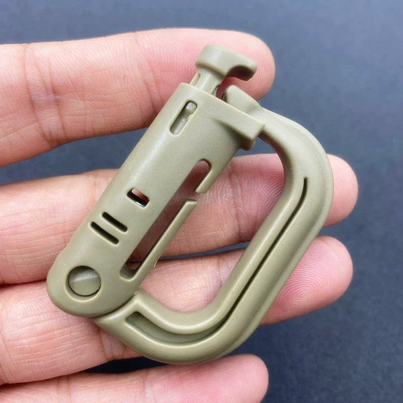 Adventure Gear D-Clip Tactical MOLLE Attachment for Outdoor Use